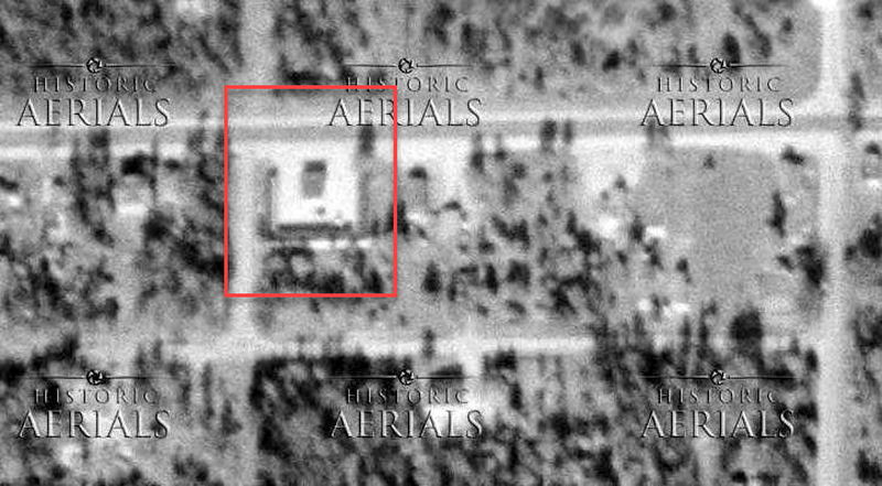 Undetermined Idlewild Motel - 1954 Aerial